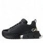 Elegant Black Super Queen Sneakers