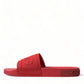 Radiant Red Men's Slide Sandals