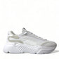 Elegant White DAYMASTER Casual Sneakers