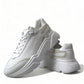 Elegant White DAYMASTER Casual Sneakers