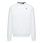 Elegant Unisex White Crewneck Sweatshirt