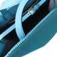Elegant Turquoise Gold-Accent Tote Bag