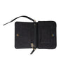 Elegant Gold-Black Baroque Fabric Crossbody Bag