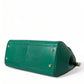 Elegant Green Leather Miss Sicily Satchel