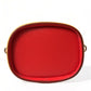 Chic Sicilian Print Vanity Bag with Gold Accents