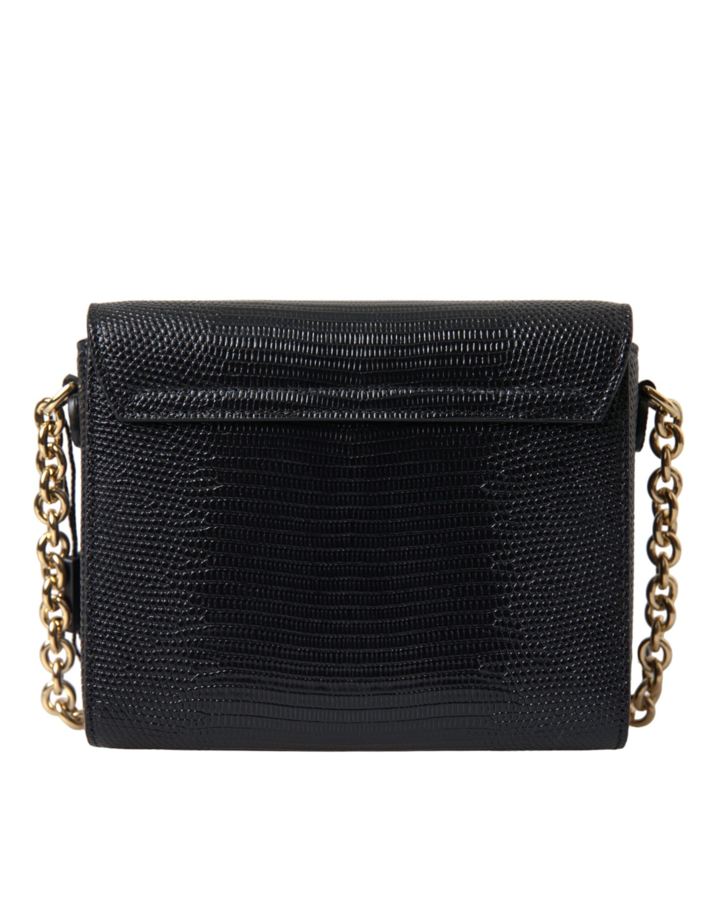 Embellished Lizard Leather Crossbody Bag