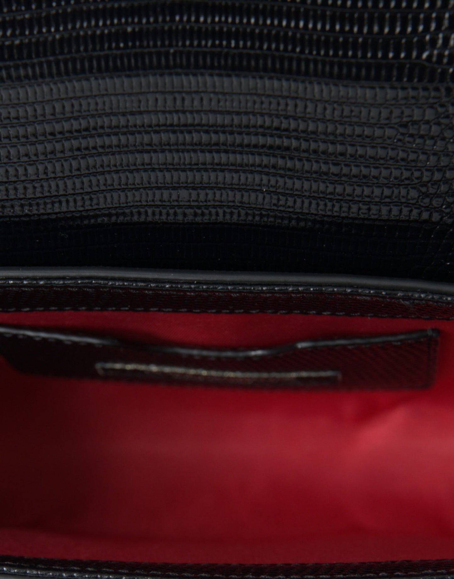 Embellished Lizard Leather Crossbody Bag