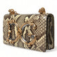 Luxurious Exotic Leather Micro Crossbody Bag