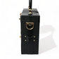 Elegant Embossed Leather Box Bag