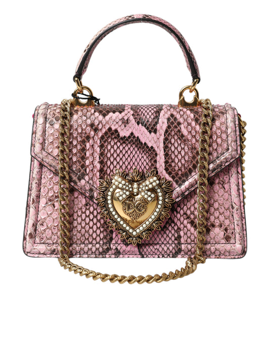 Exotic Elegance Pink Crossbody Bag