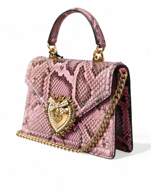 Exotic Elegance Pink Crossbody Bag