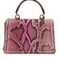 Exotic Elegance Pink Crossbody Bag