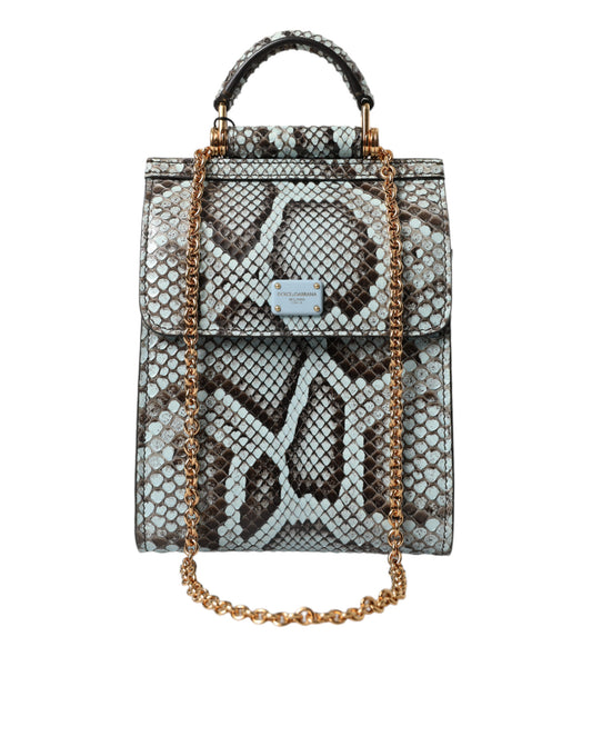 Elegant Exotic Leather Crossbody Bag