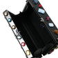 Elegant Black Jewel Shoulder Bag