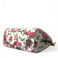 Elegant Floral Sicily Leather Shoulder Bag