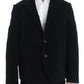 Elegant Black Martini Blazer Jacket