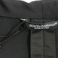 Elegant Black Silk Slim Fit Blazer