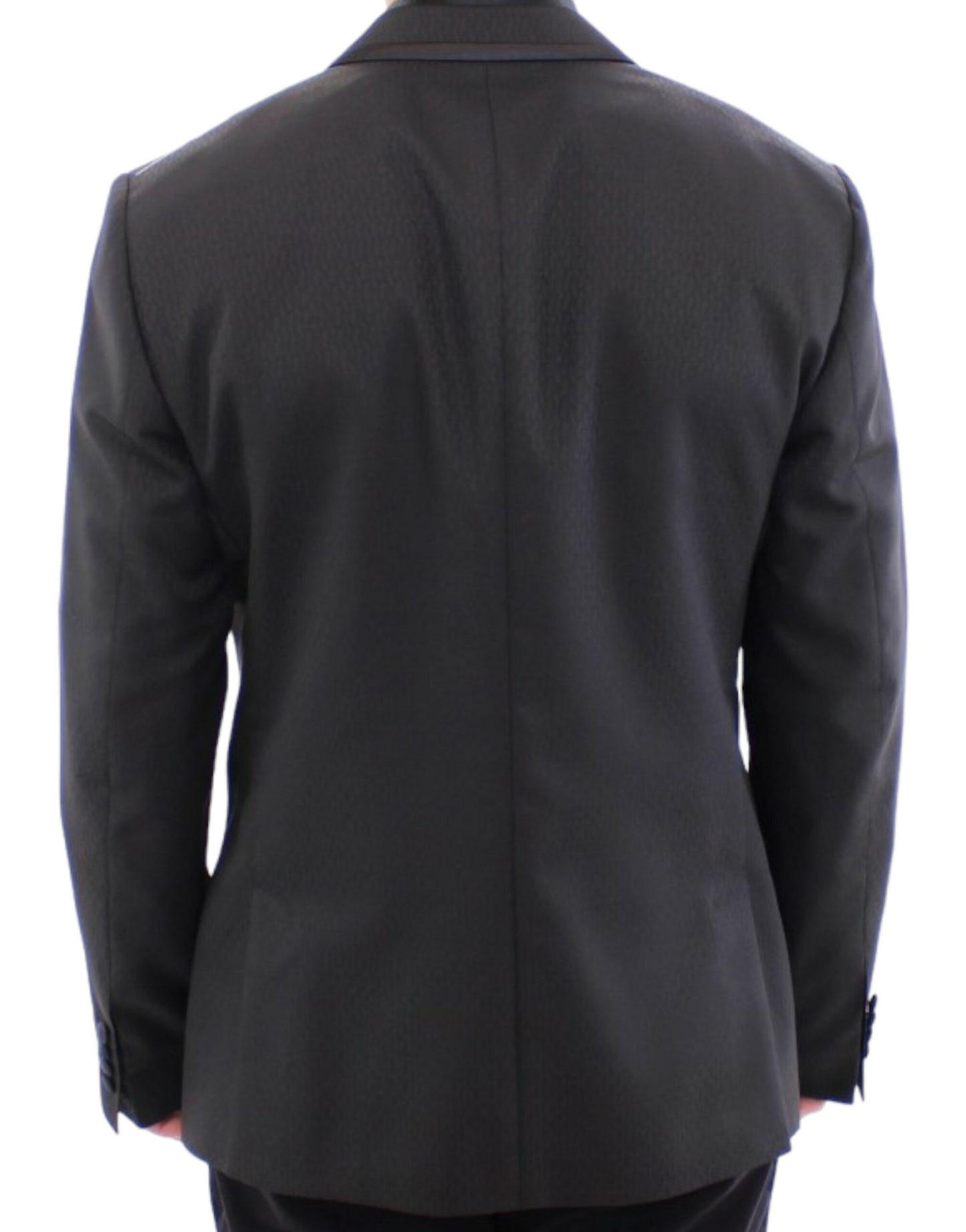 Elegant Black Martini Slim Blazer Jacket