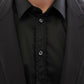 Elegant Black Martini Slim Blazer Jacket