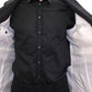 Elegant Black Martini Slim Blazer Jacket