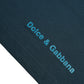 Elegant Blue Cotton Logo Tee