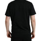Sleek Cotton Round Neck T-Shirt with Chain Detail
