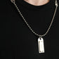 Sleek Cotton Round Neck T-Shirt with Chain Detail