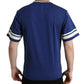 Cobalt Blue Cotton Crew Neck T-Shirt