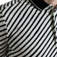 Elegant Striped Cotton Polo Tee