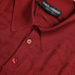 Elegant Maroon Silk Polo Tee
