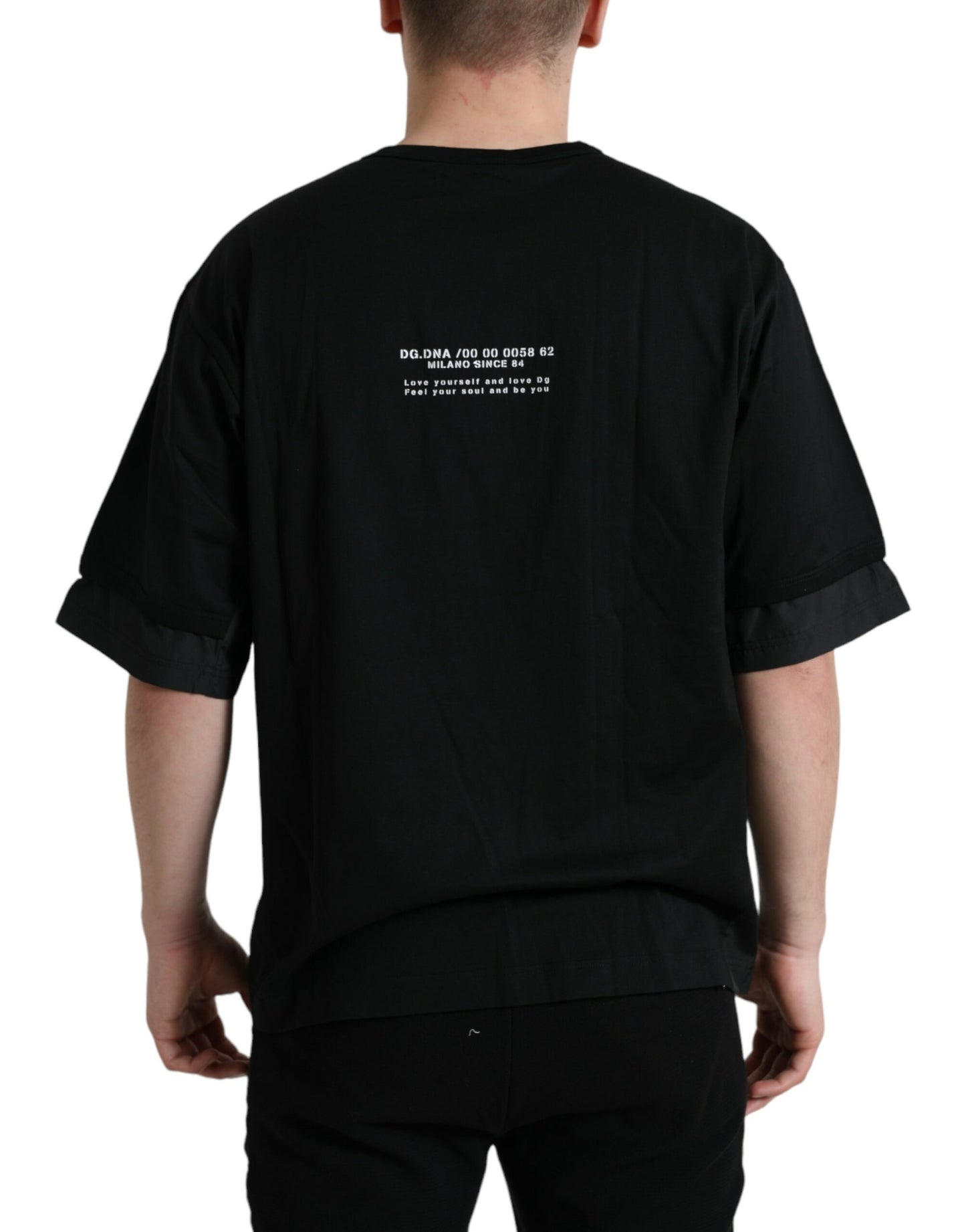 Elegant Camouflage Print Crew Neck Tee