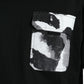 Elegant Camouflage Print Crew Neck Tee