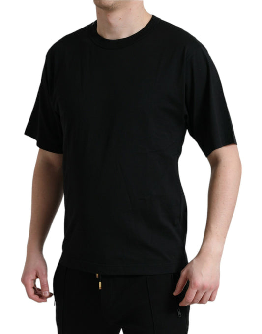 Elegant Crown Motif Cotton Tee