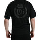 Elegant Crown Motif Cotton Tee