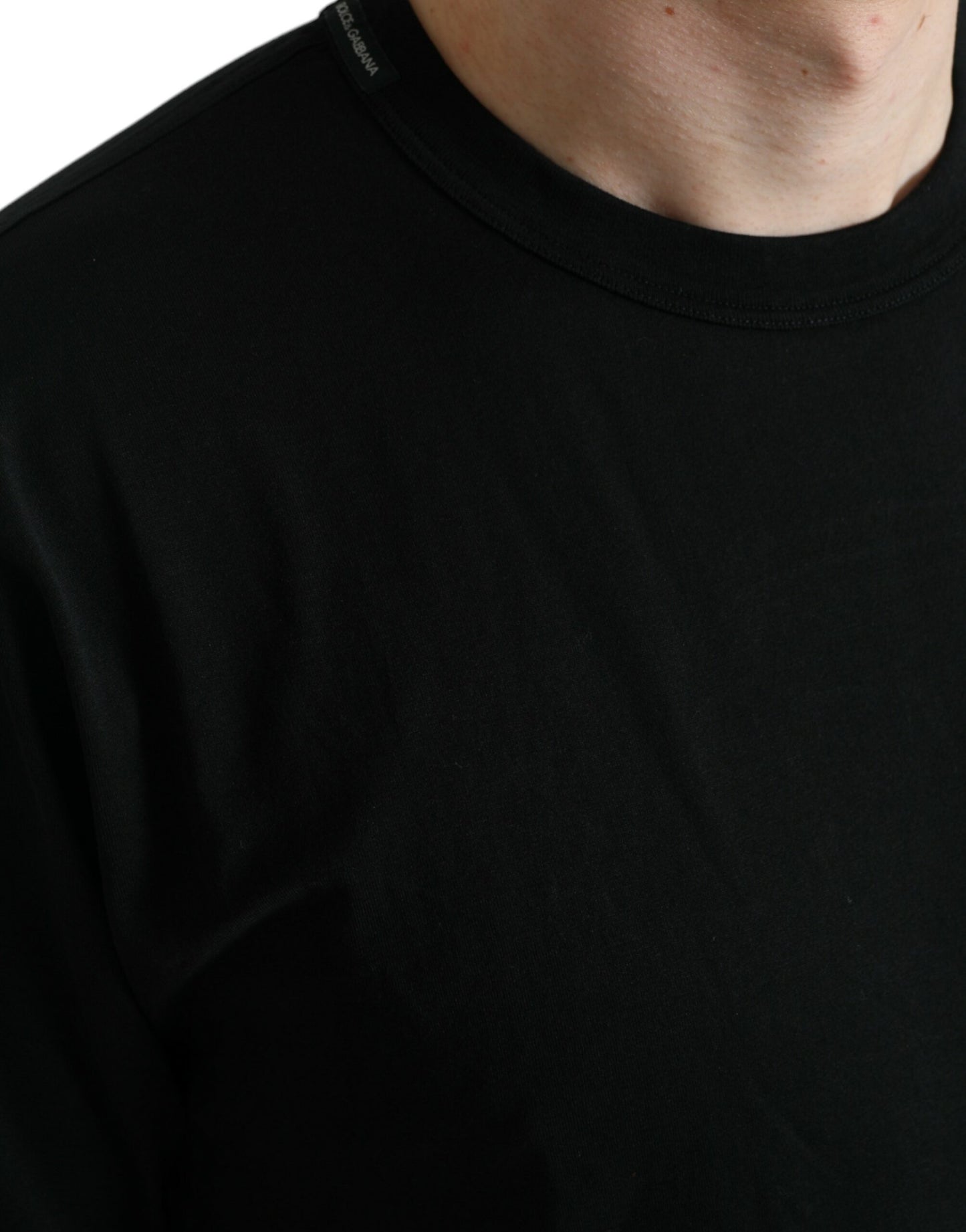 Elegant Crown Motif Cotton Tee