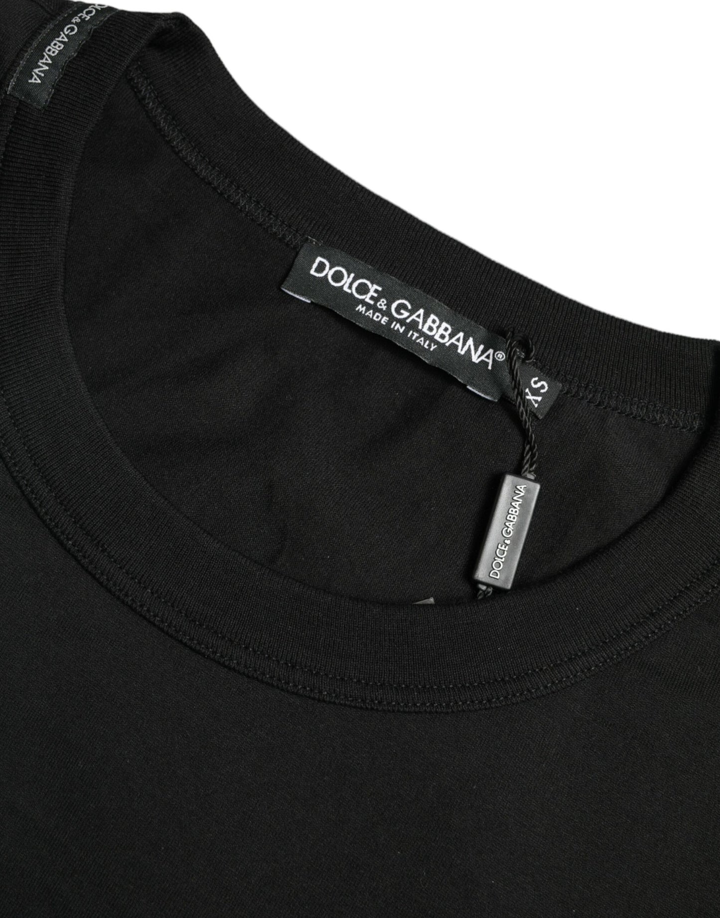 Elegant Crown Motif Cotton Tee