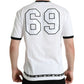 Regal Crown White Cotton Tee