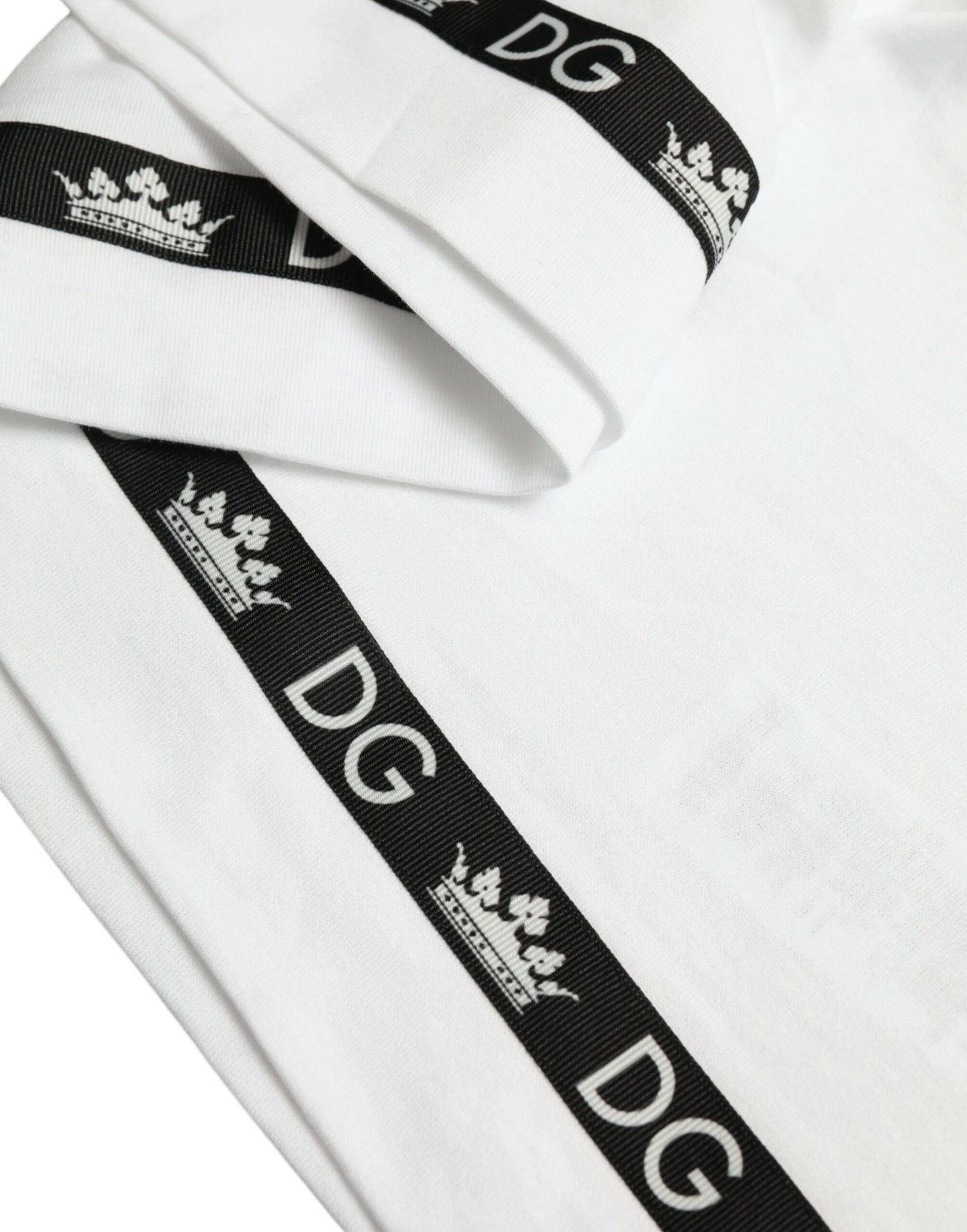 Regal Crown White Cotton Tee