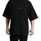 Round Neck Tee with Stylish Eyes Print