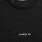 Round Neck Tee with Stylish Eyes Print