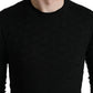 Elegant Silk Crewneck Sweater for Men