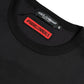 Elegant Black Cotton Sweater with Logo Detail