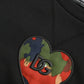 Elegant Cotton Crewneck Sweater With Logo Patch