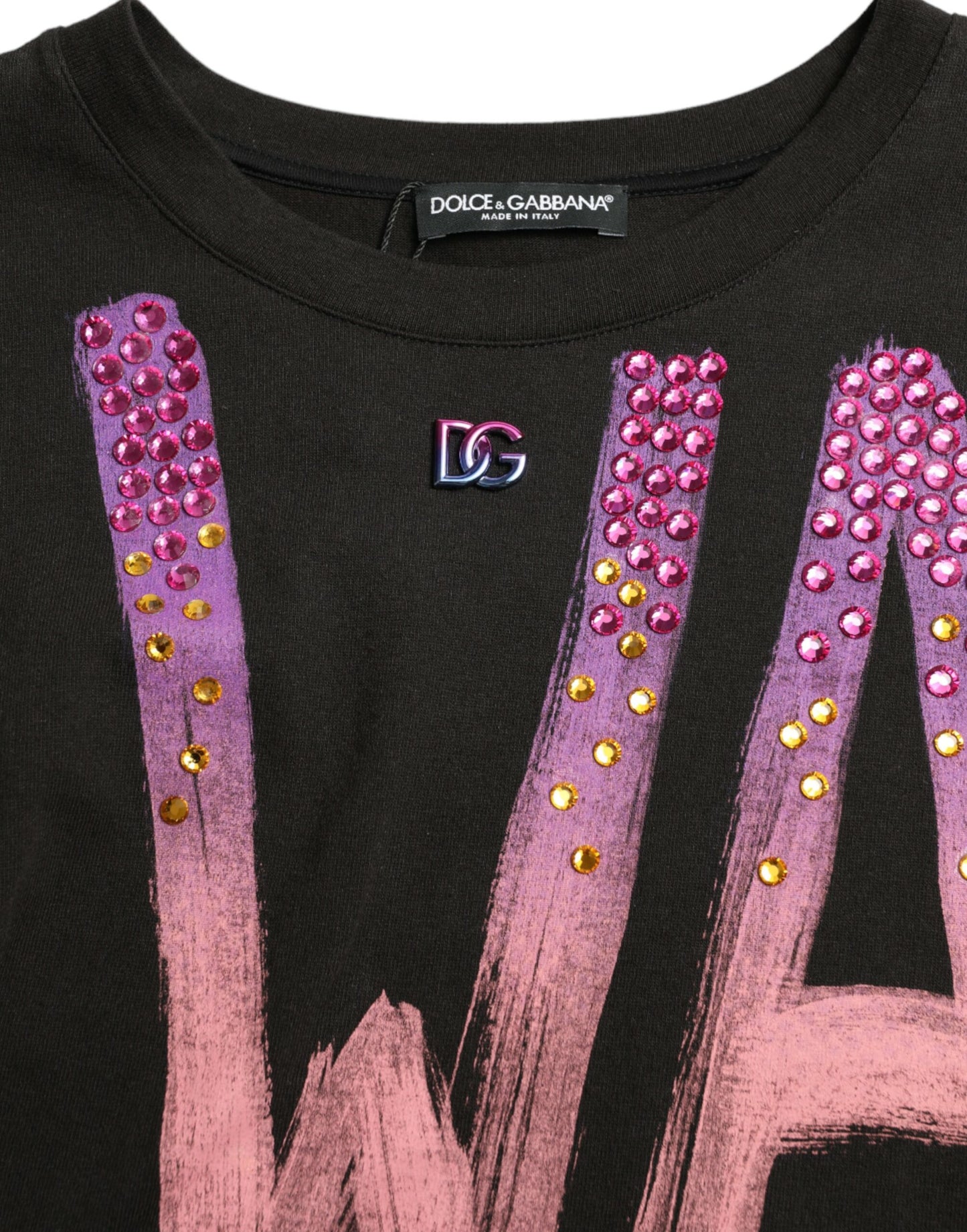 Stunning Graphic Print Crewneck Sweater