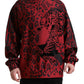 Elegant Leopard Print Pullover Sweater