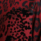 Elegant Leopard Print Pullover Sweater