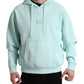 Mint Green Viscose Blend Pullover Sweater