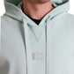 Mint Green Viscose Blend Pullover Sweater