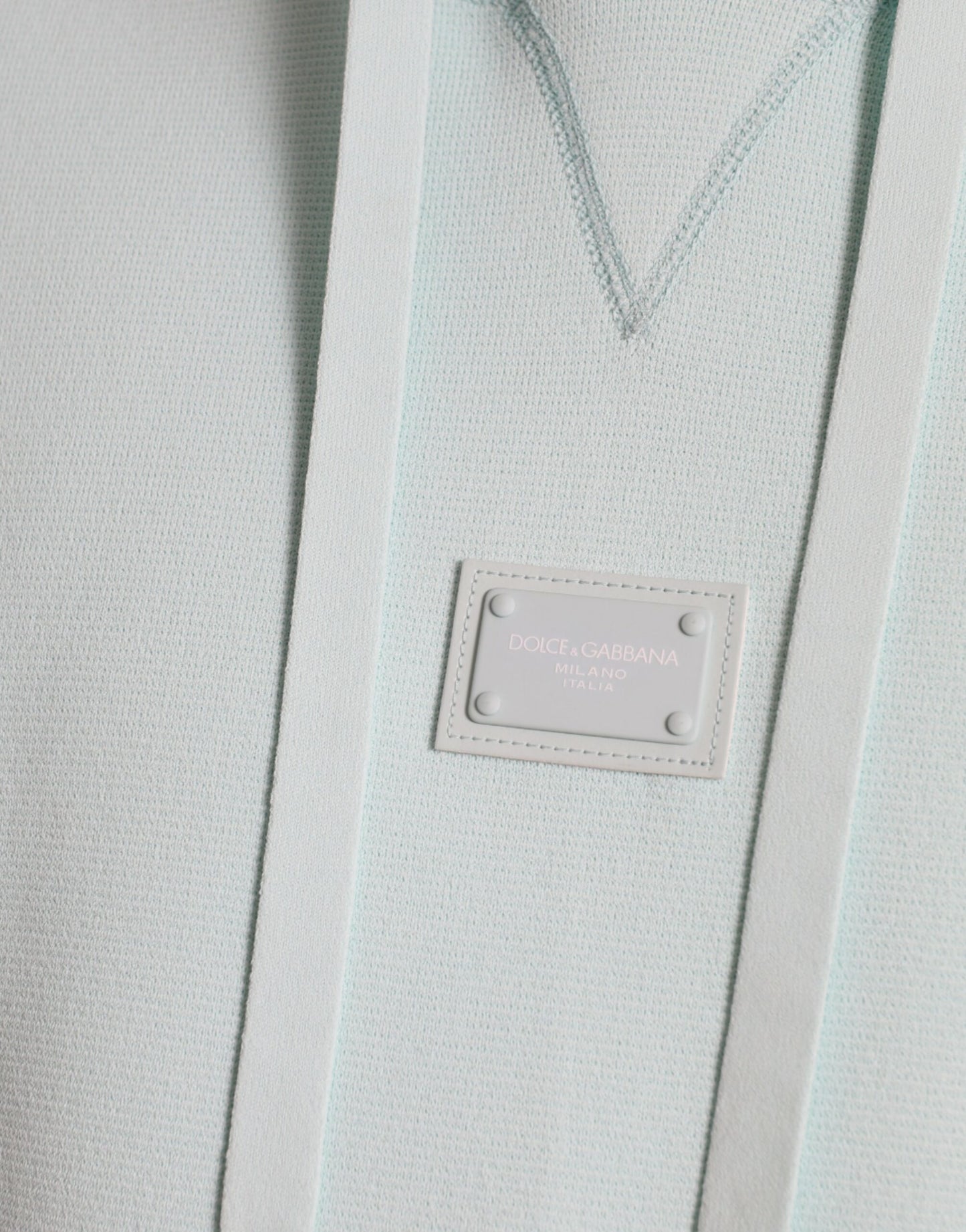 Mint Green Viscose Blend Pullover Sweater