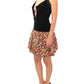 Elegant Floral Halterneck Bubble Dress